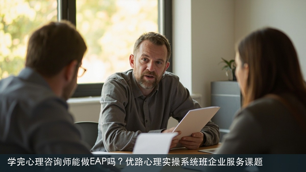 学完心理咨询师能做EAP吗?优路心理实操系统班企业服务课题