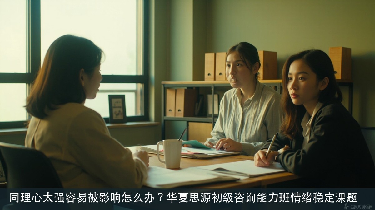 同理心太强容易被影响怎么办?华夏思源初级咨询能力班情绪稳定课题