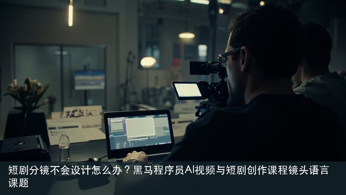 短剧分镜不会设计怎么办？黑马程序员AI视频与短剧创作课程镜头语言课题