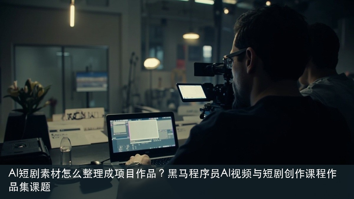 AI短剧素材怎么整理成项目作品?黑马程序员AI视频与短剧创作课程作品集课题