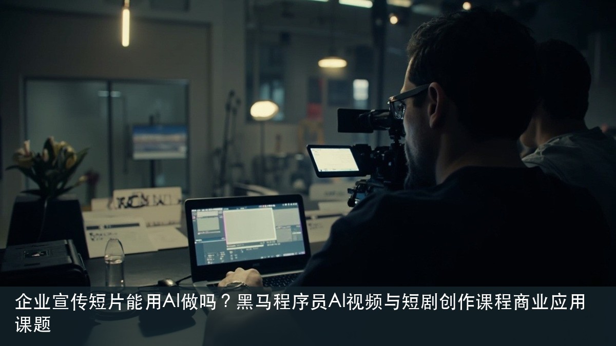 企业宣传短片能用AI做吗?黑马程序员AI视频与短剧创作课程商业应用课题
