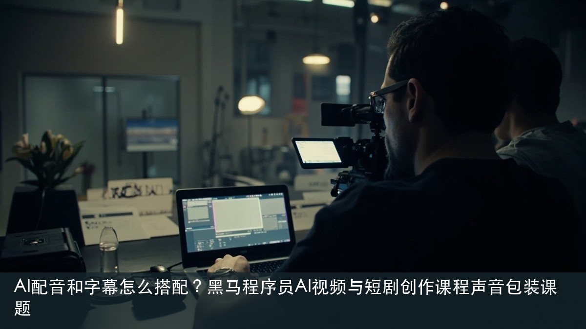 AI配音和字幕怎么搭配？黑马程序员AI视频与短剧创作课程声音包装课题