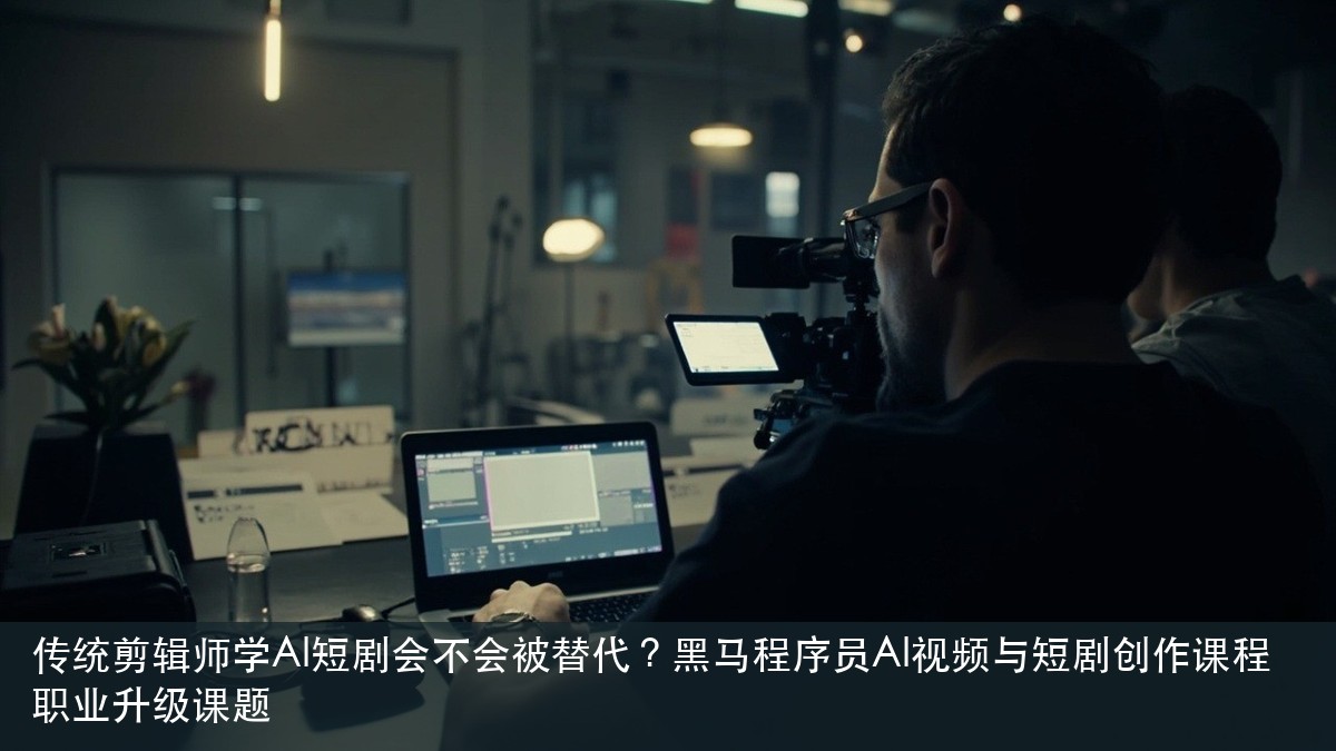 传统剪辑师学AI短剧会不会被替代？黑马程序员AI视频与短剧创作课程职业升级课题