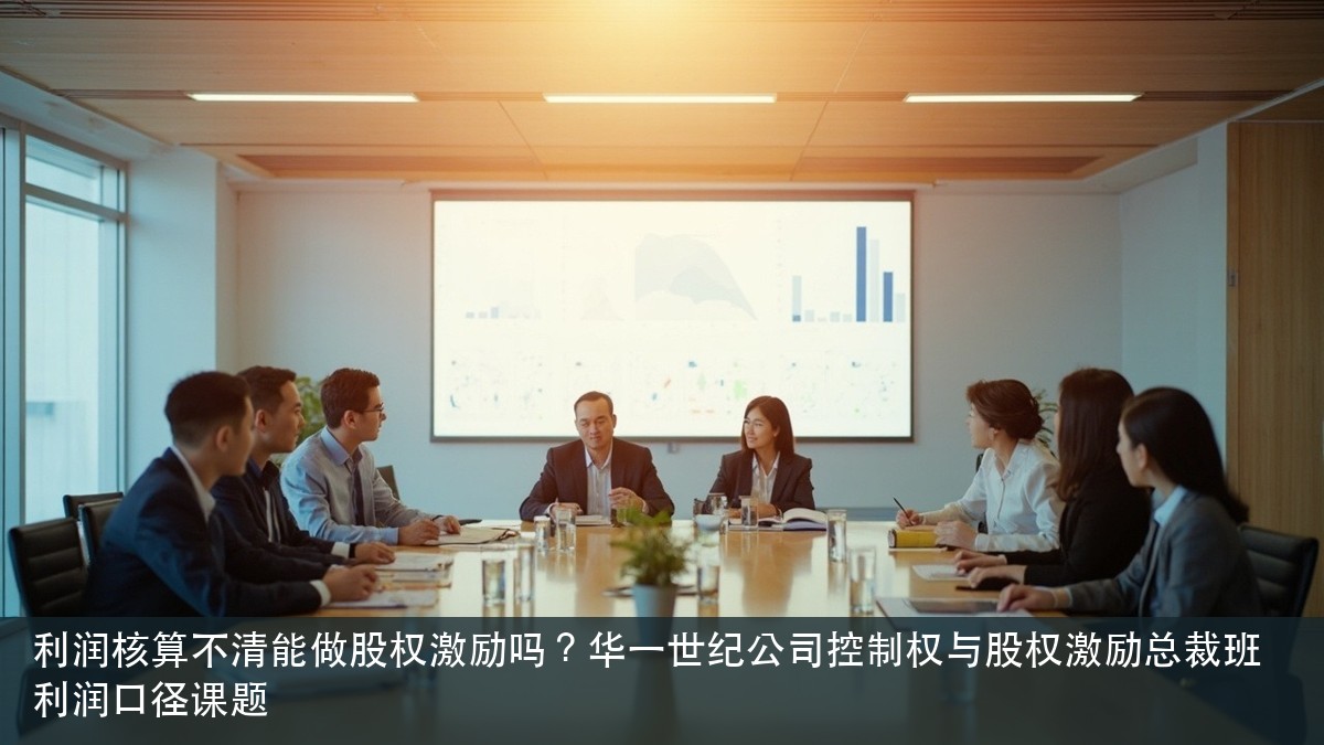 利润核算不清能做股权激励吗？华一世纪公司控制权与股权激励总裁班利润口径课题