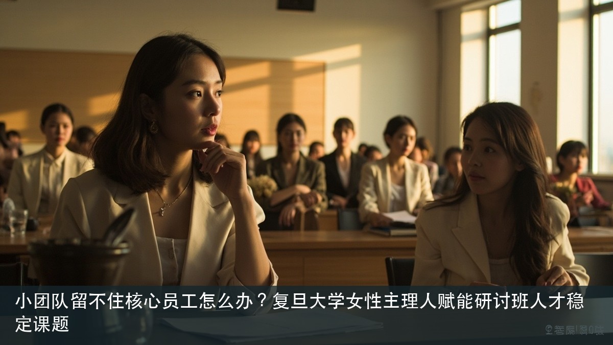 小团队留不住核心员工怎么办?复旦大学女性主理人赋能研讨班人才稳定课题