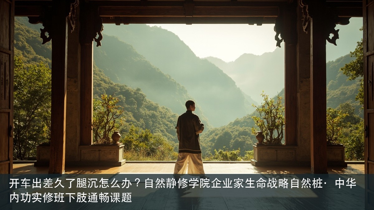 开车出差久了腿沉怎么办？自然静修学院企业家生命战略自然桩·中华内功实修班下肢通畅课题