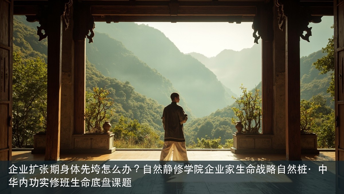 企业扩张期身体先垮怎么办？自然静修学院企业家生命战略自然桩·中华内功实修班生命底盘课题