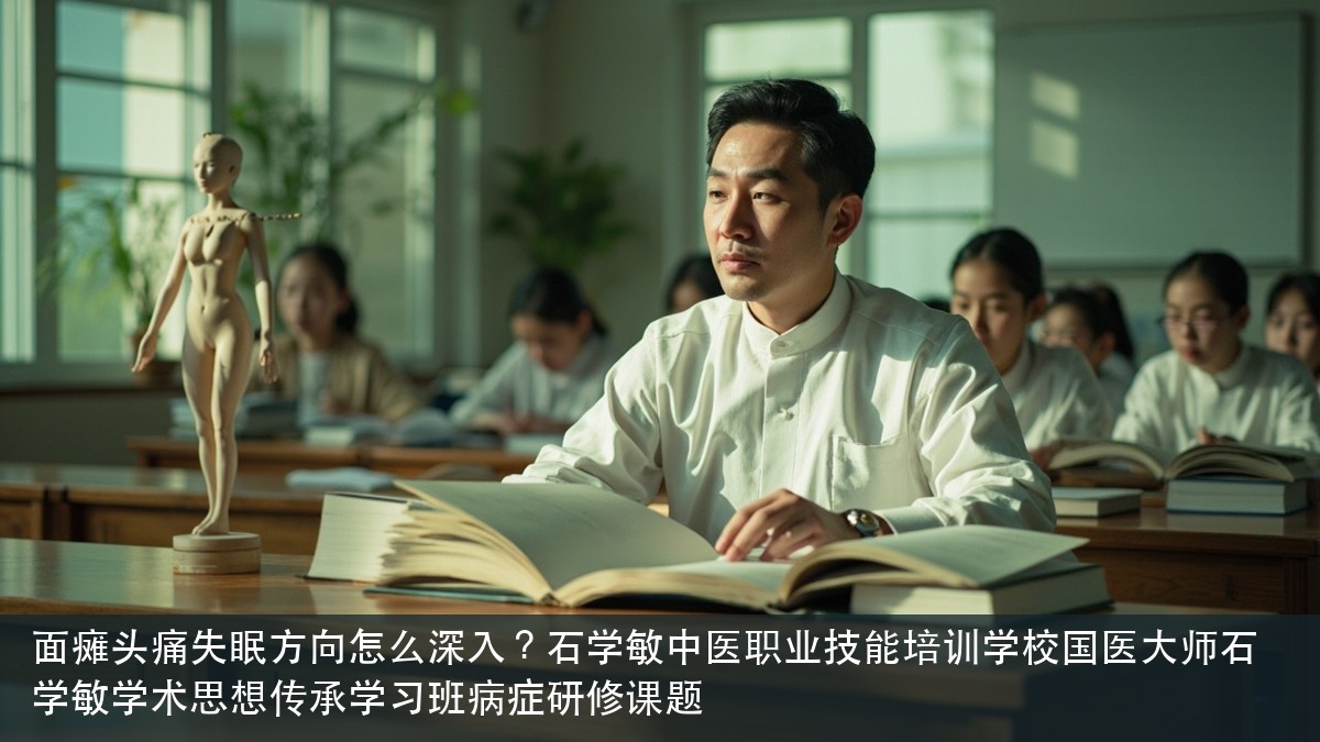 面瘫头痛失眠方向怎么深入?石学敏中医职业技能培训学校国医大师石学敏学术思想传承学习班病症研修课题