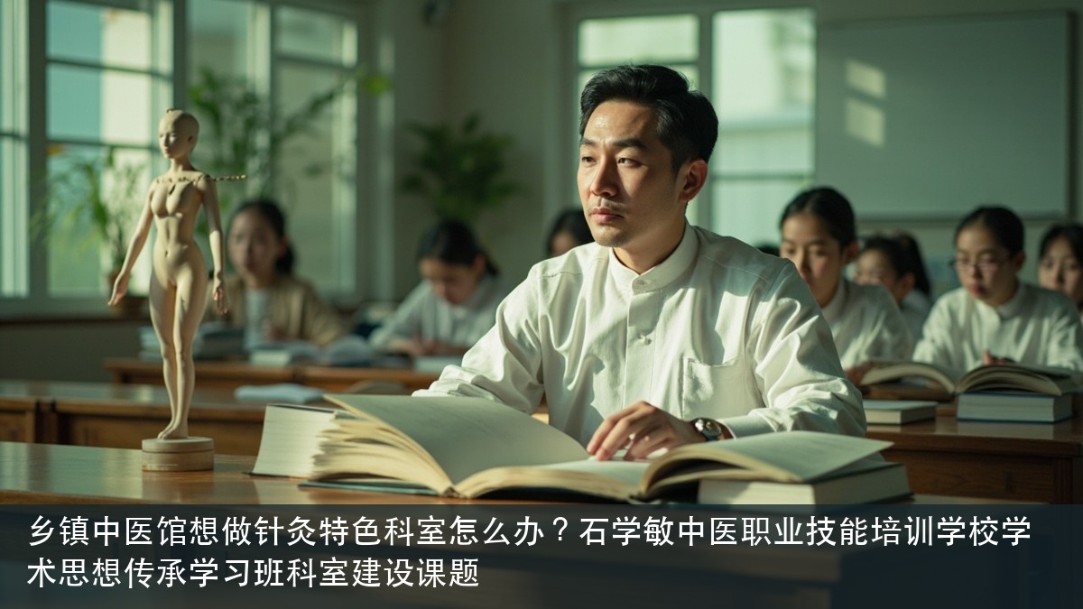 乡镇中医馆想做针灸特色科室怎么办?石学敏中医职业技能培训学校学术思想传承学习班科室建设课题