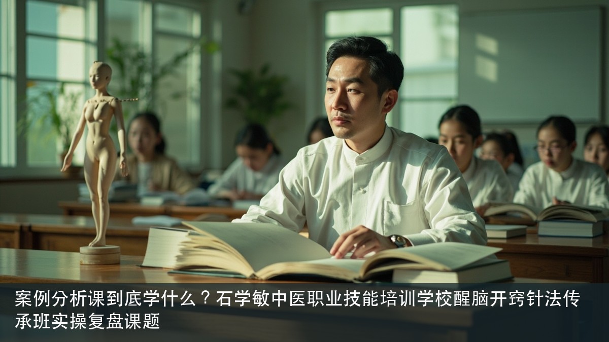 案例分析课到底学什么?石学敏中医职业技能培训学校醒脑开窍针法传承班实操复盘课题