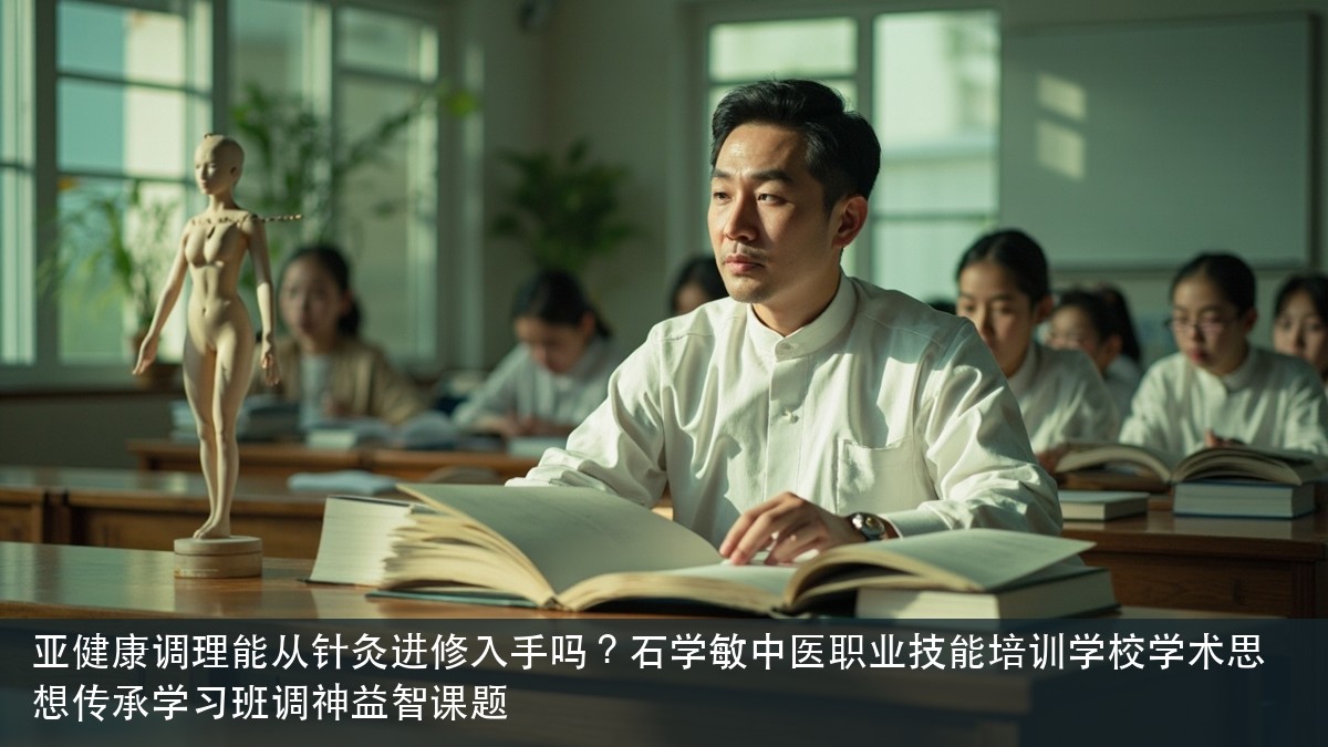 亚健康调理能从针灸进修入手吗?石学敏中医职业技能培训学校学术思想传承学习班调神益智课题