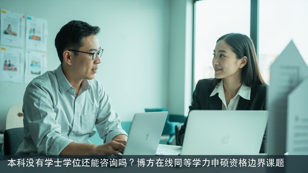 本科没有学士学位还能咨询吗?博方在线同等学力申硕资格边界课题