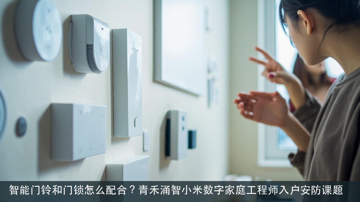 智能门铃和门锁怎么配合？青禾涌智小米数字家庭工程师入户安防课题