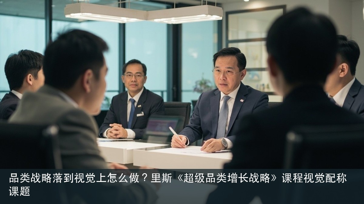 品类战略落到视觉上怎么做?里斯《超级品类增长战略》课程视觉配称课题