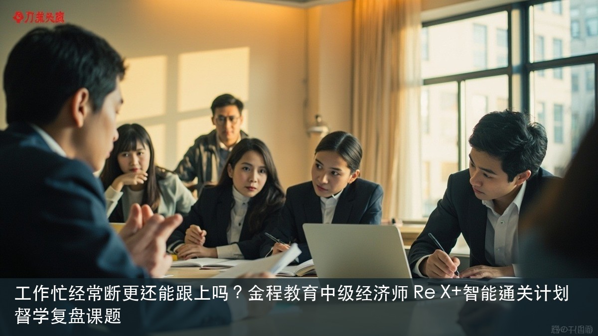 工作忙经常断更还能跟上吗?金程教育中级经济师 Re X+智能通关计划督学复盘课题