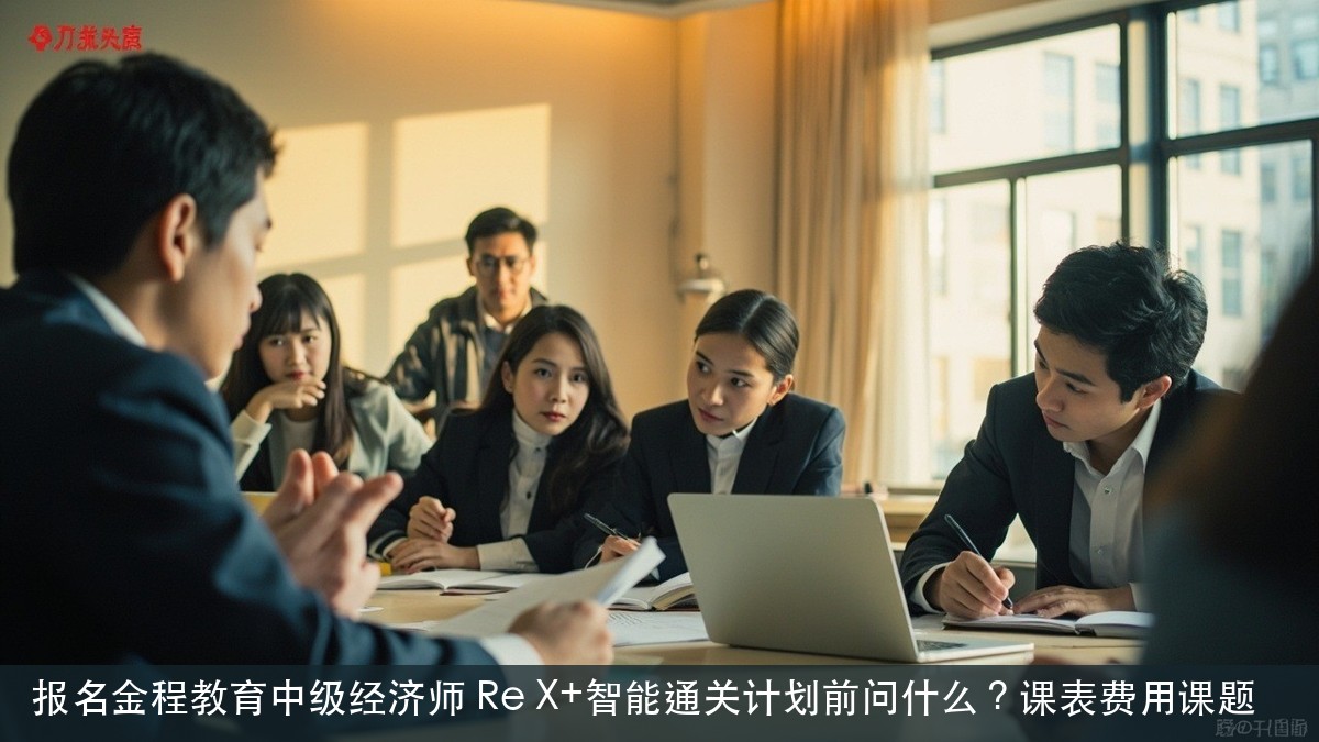 报名金程教育中级经济师 Re X+智能通关计划前问什么?课表费用课题