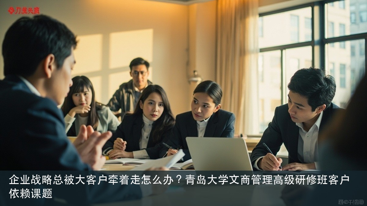 企业战略总被大客户牵着走怎么办?青岛大学文商管理高级研修班客户依赖课题
