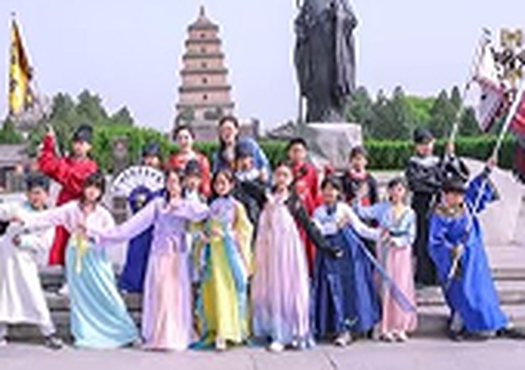语文文言文读不懂怎么开窍？中公文旅西安研学营带孩子在长安实景对诗背唐诗
