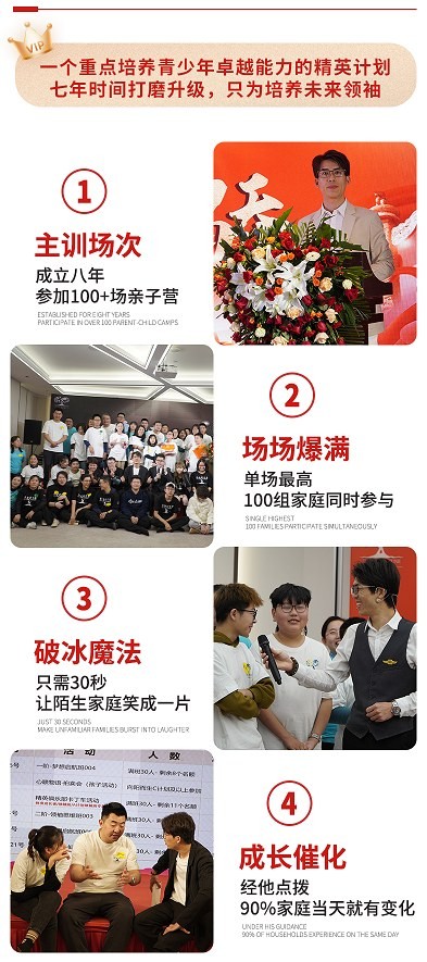 认知初陪伴教育《天之骄子》两天一夜亲子营8-18岁孩子学习动力怎么点燃