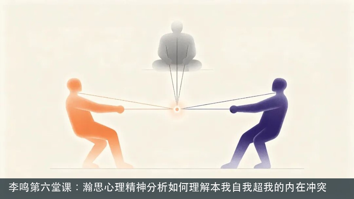 李鸣第六堂课:瀚思心理精神分析初阶课9月16-20日深圳讲本我自我超我
