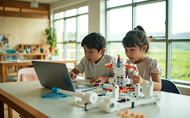 孩子迷恋游戏怎么转化为创造力?蛋仔派对官方授权AI编程冬令营学什么?迷你营杭州龙坞科创营课程大纲解析