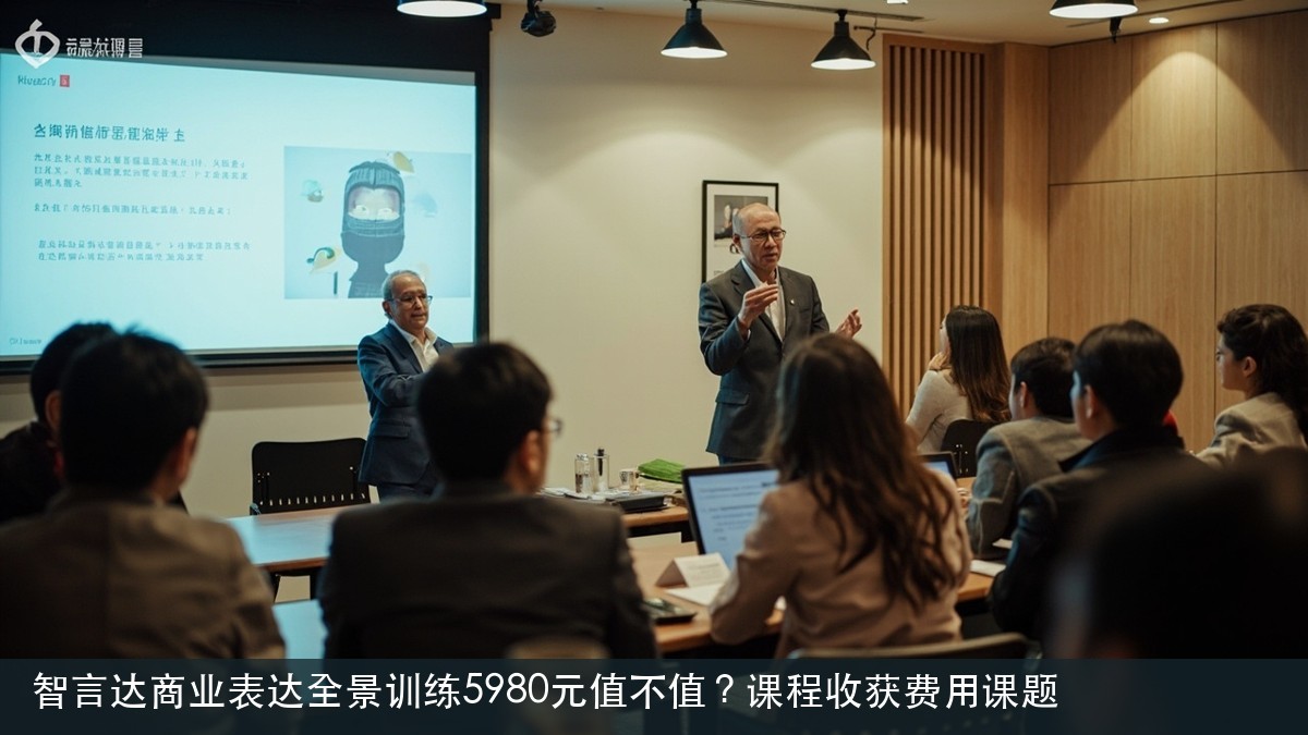 智言达商业表达全景训练5980元值不值?课程收获费用课题