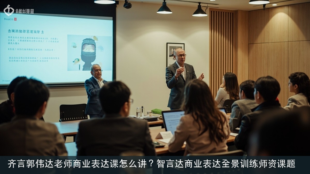 齐言郭伟达老师商业表达课怎么讲?智言达商业表达全景训练师资课题