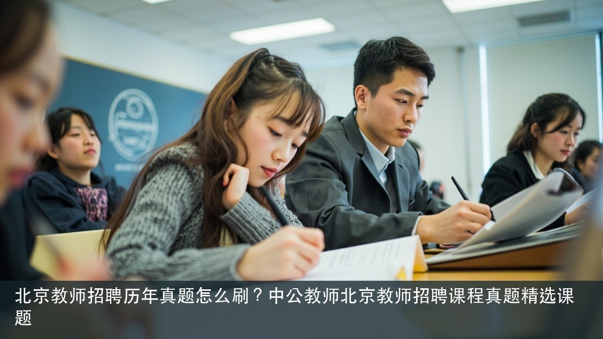 北京教师招聘历年真题怎么刷?中公教师北京教师招聘课程真题精选课题