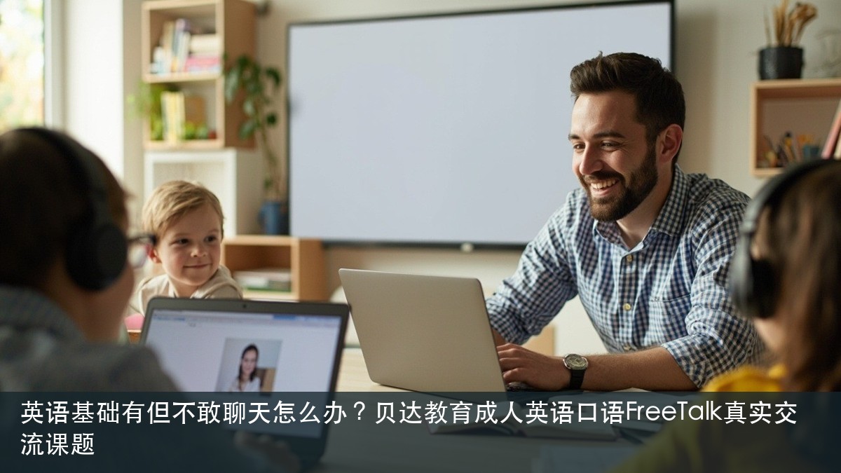 英语基础有但不敢聊天怎么办?贝达教育成人英语口语FreeTalk真实交流课题