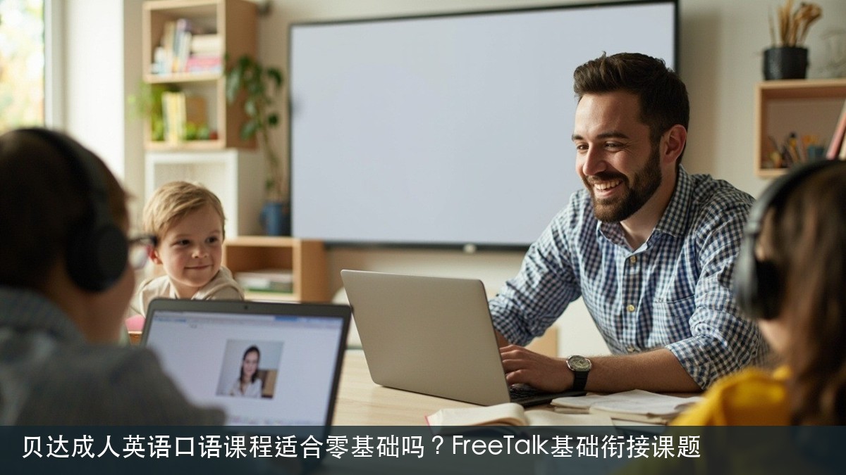 贝达成人英语口语课程适合零基础吗？FreeTalk基础衔接课题