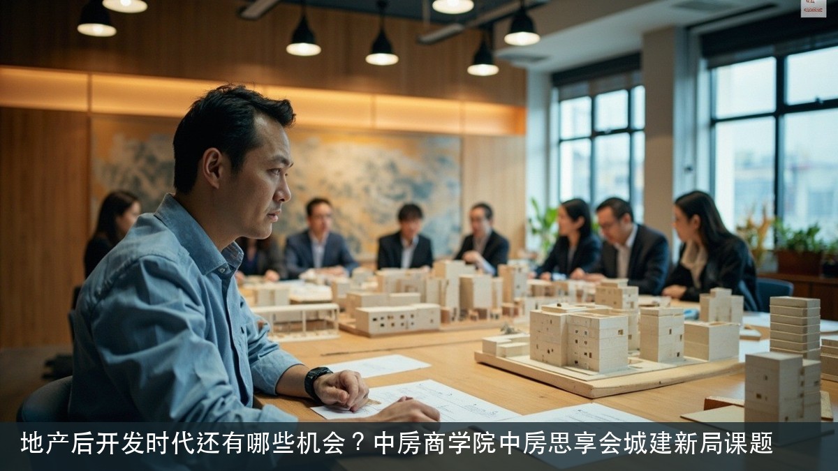 地产后开发时代还有哪些机会?中房商学院中房思享会城建新局课题