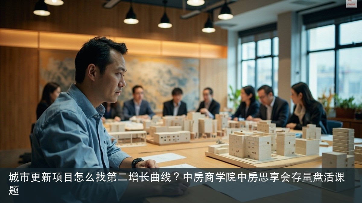 城市更新项目怎么找第二增长曲线？中房商学院中房思享会存量盘活课题