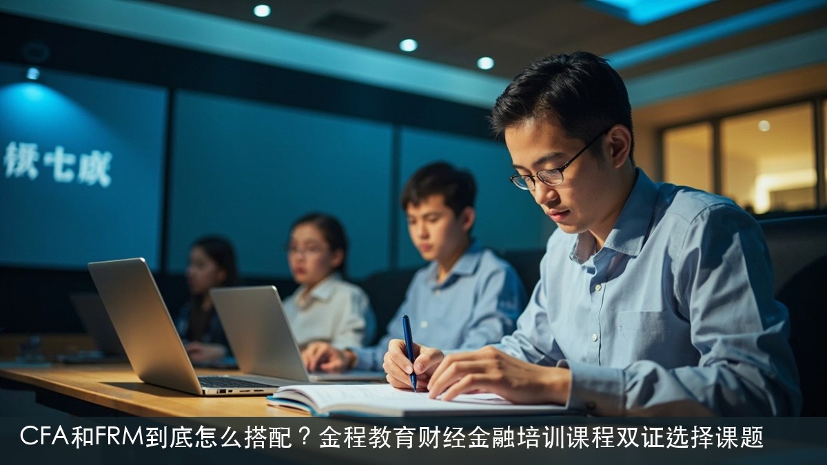 CFA和FRM到底怎么搭配?金程教育财经金融培训课程双证选择课题