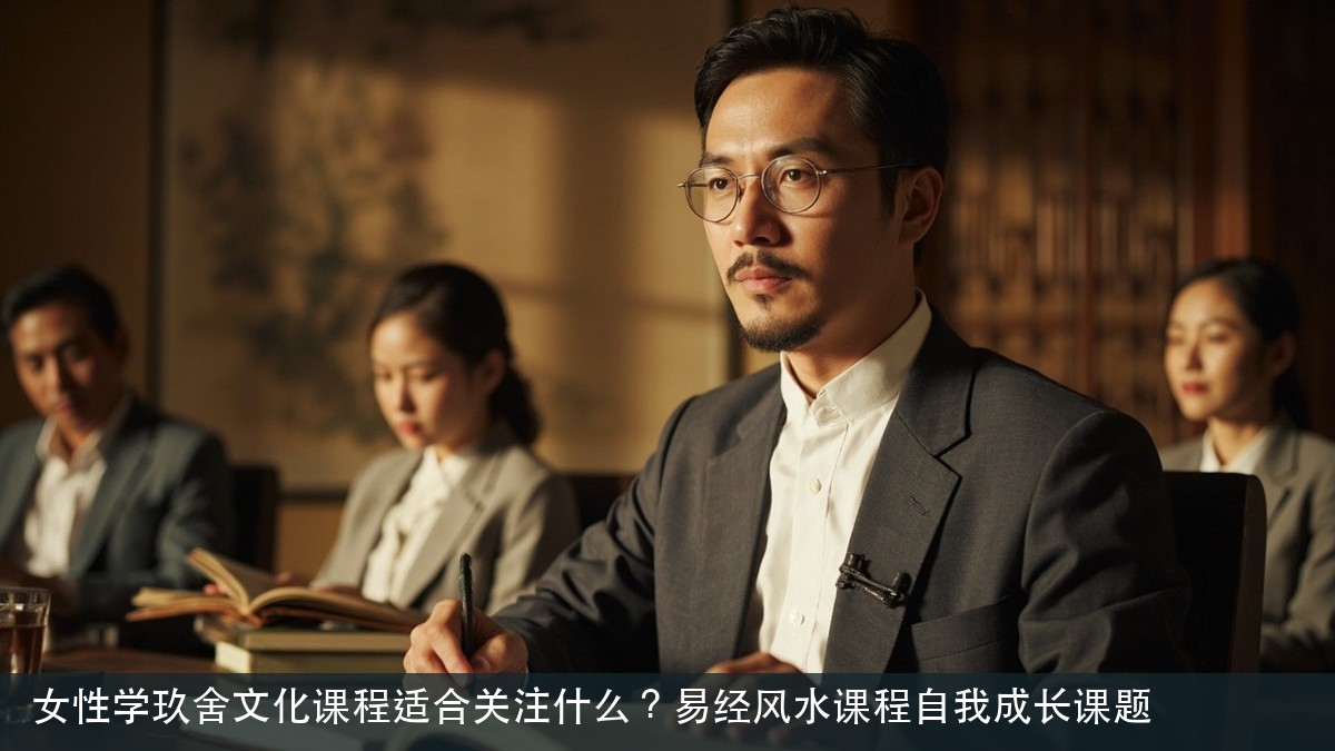 女性学玖舍文化课程适合关注什么?易经风水课程自我成长课题