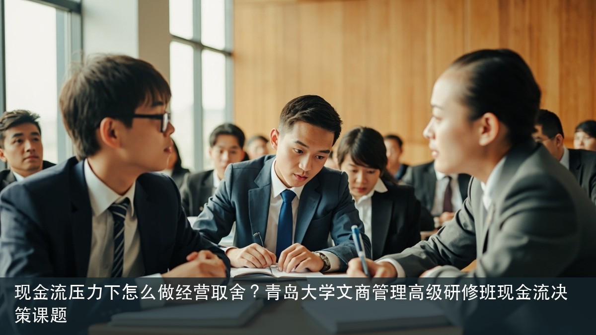现金流压力下怎么做经营取舍?青岛大学文商管理高级研修班现金流决策课题