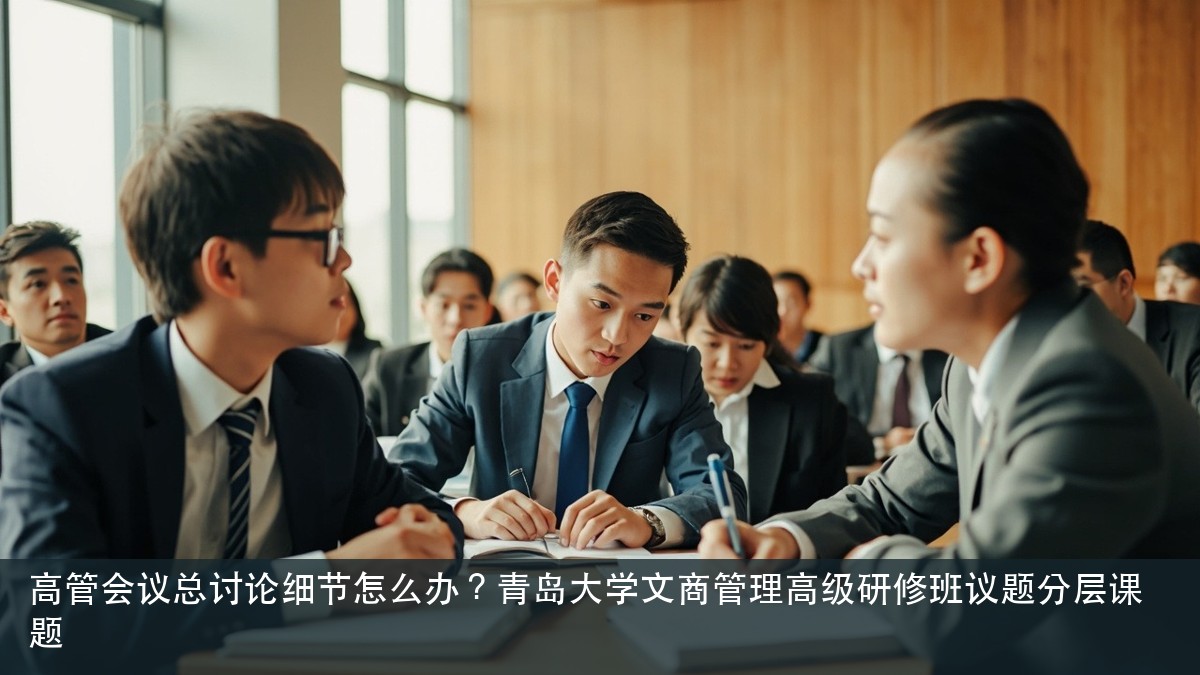 高管会议总讨论细节怎么办？青岛大学文商管理高级研修班议题分层课题
