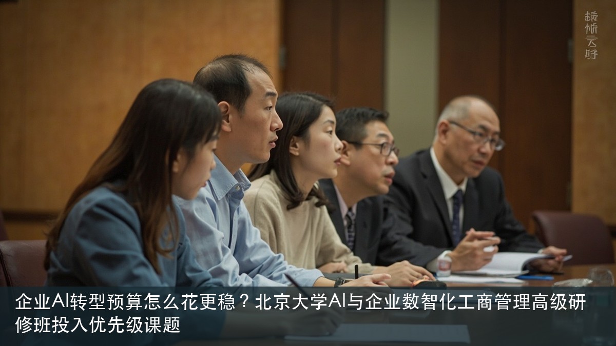 企业AI转型预算怎么花更稳？北京大学AI与企业数智化工商管理高级研修班投入优先级课题