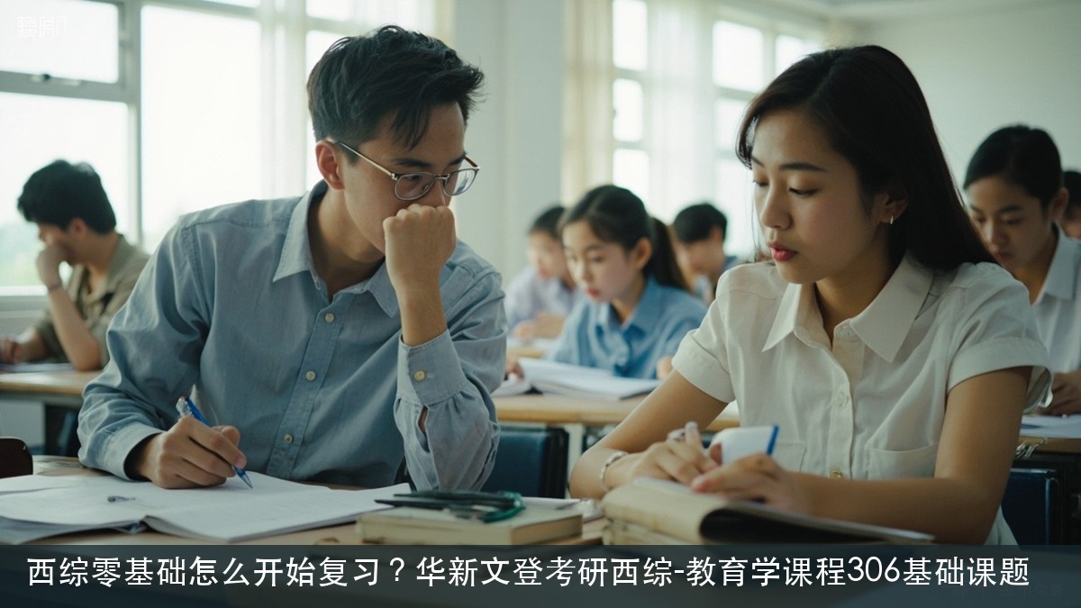 西综零基础怎么开始复习?华新文登考研西综-教育学课程306基础课题
