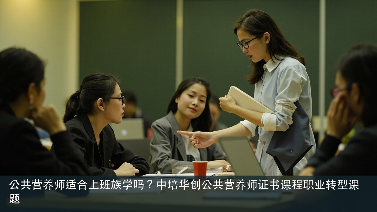 公共营养师适合上班族学吗?中培华创公共营养师证书课程职业转型课题