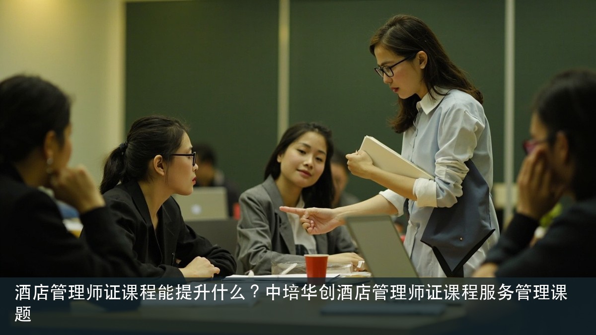 酒店管理师证课程能提升什么?中培华创酒店管理师证课程服务管理课题