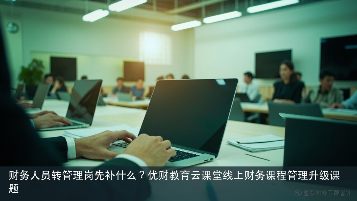 财务人员转管理岗先补什么?优财教育云课堂线上财务课程管理升级课题