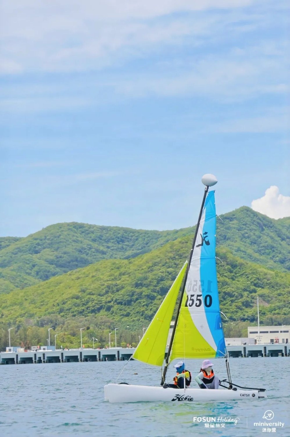 三亚帆船训练海域
