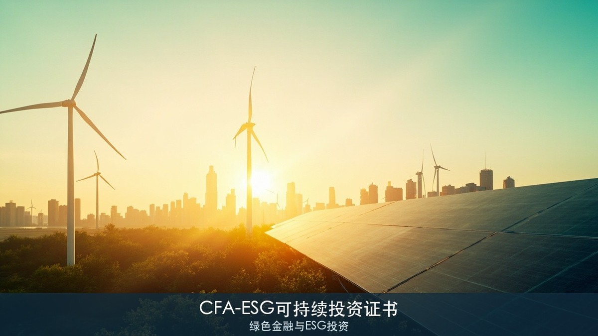 银行做绿色信贷需要懂ESG投资吗？三立教育CFA-ESG可持续投资证书绿色金融课题