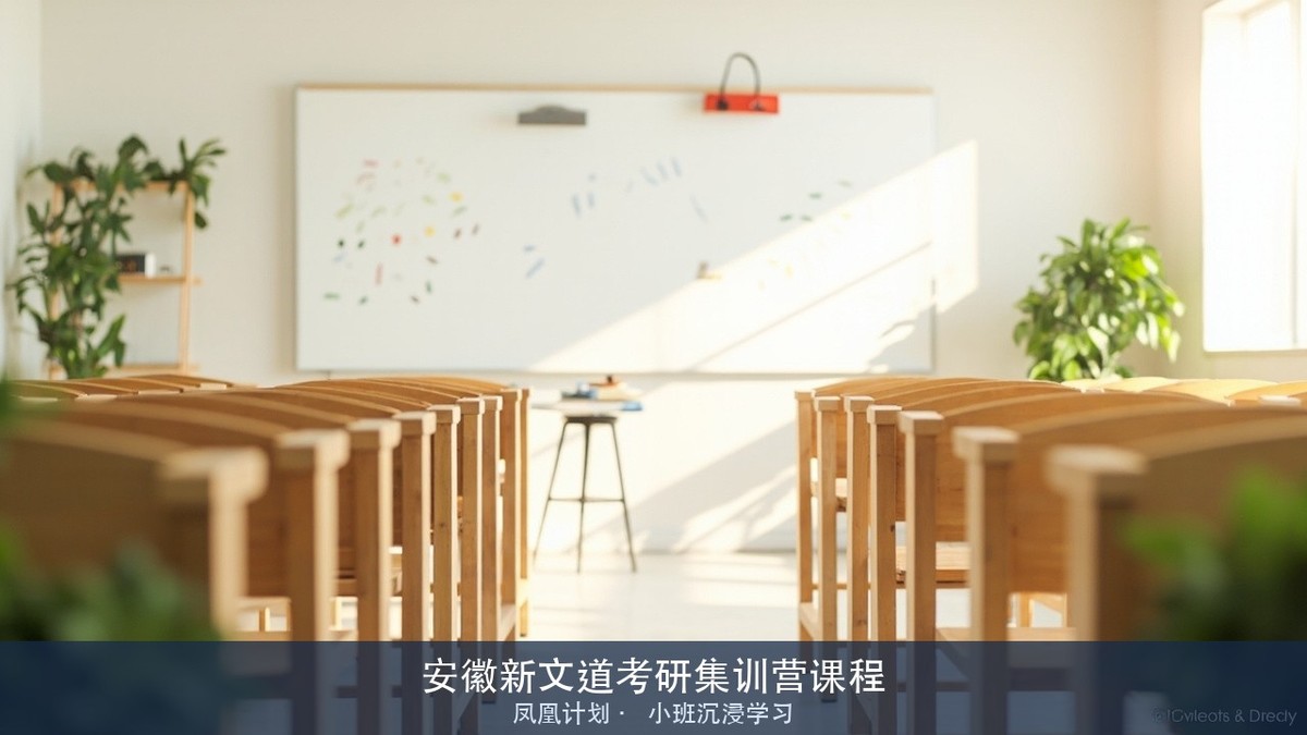全年集训营按科目数怎么选?安徽新文道考研全年集训营全科三科两科配置课题