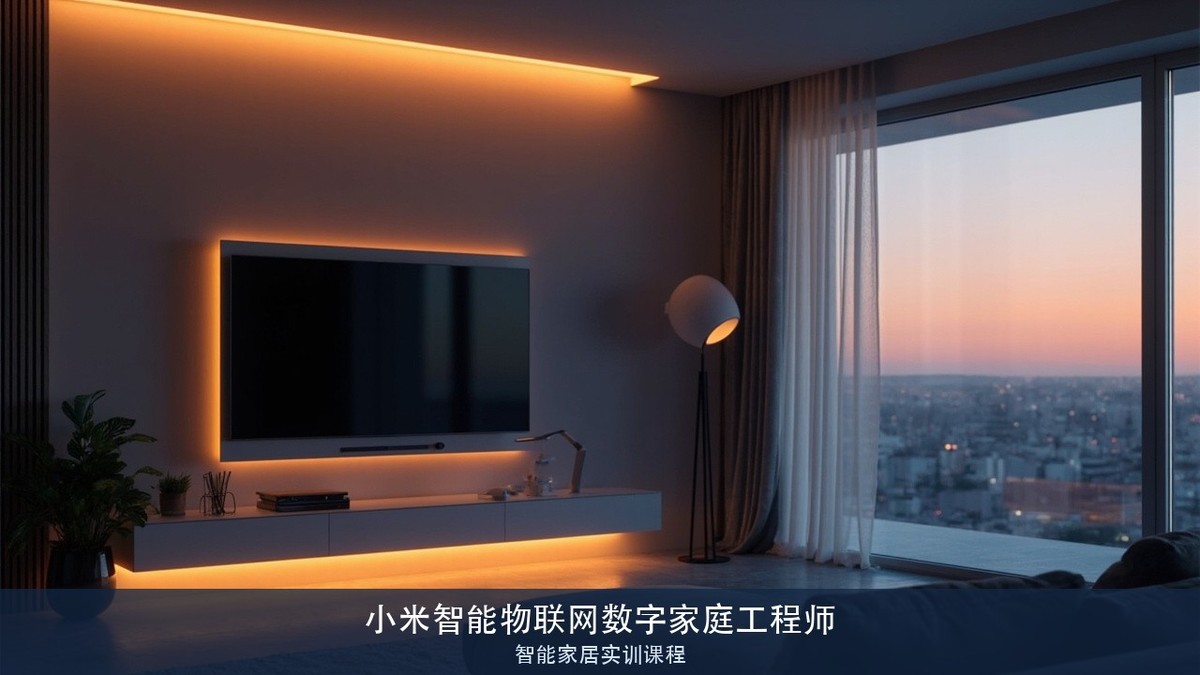 智能家装系统包含门窗遮阳和晾晒吗?青禾涌智XIAOMI MICA数字家庭工程师家装系统课题