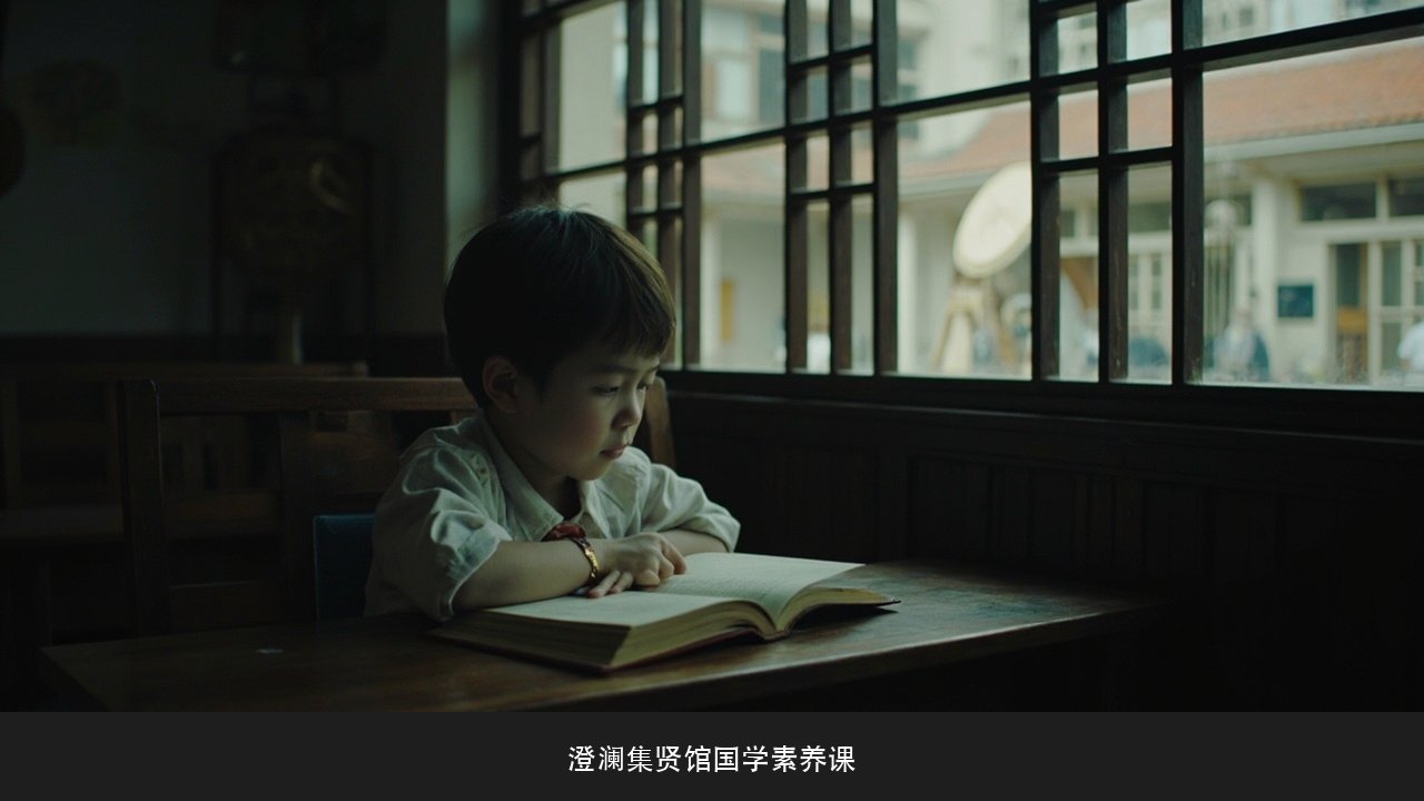 孩子注意力不集中能靠读经典改善吗?澄澜集贤馆国学素养体系课课题
