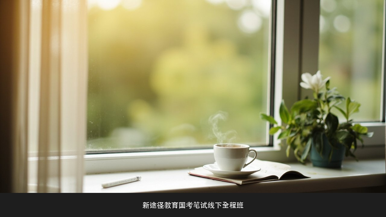 备考期间心态崩了怎么调整？新途径教育国考笔试线下全程班状态管理课题