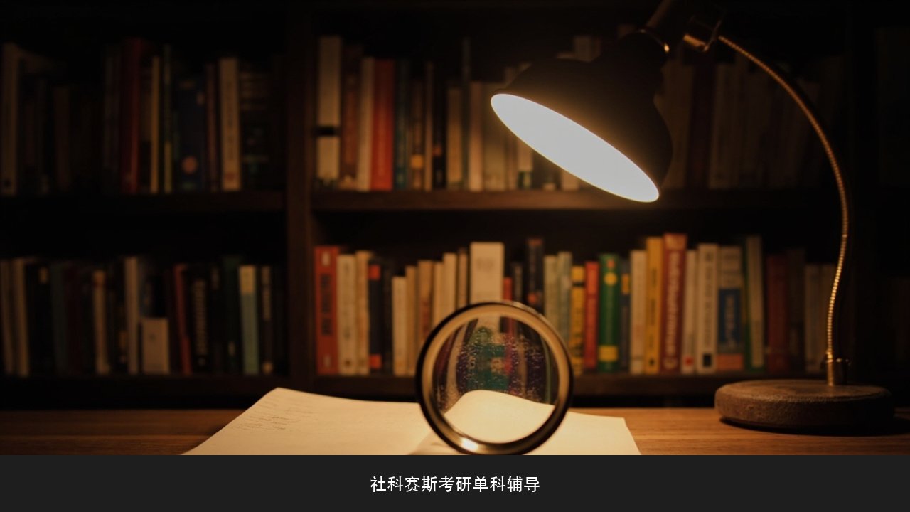 考研专业课自命题资料怎么找?社科赛斯考研单科招生简章自命题课题