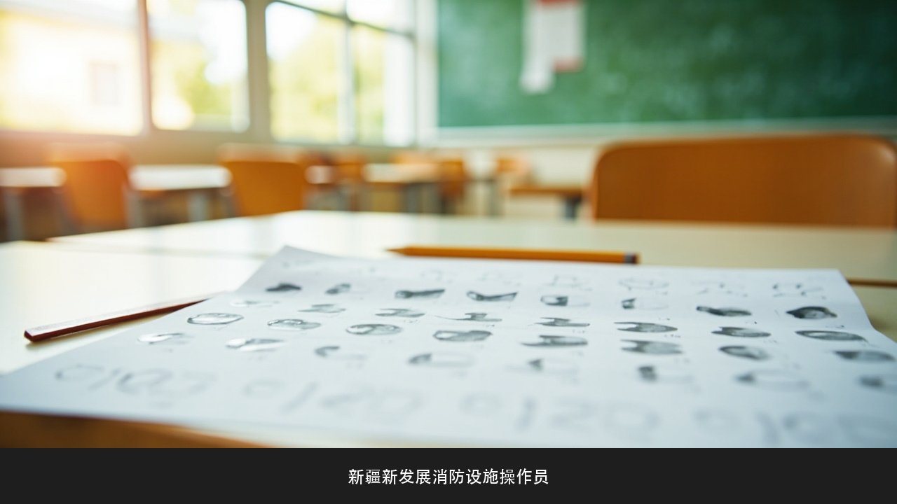 消防设施操作员考试考什么形式？新疆新发展消防设施操作员课程考核流程课题