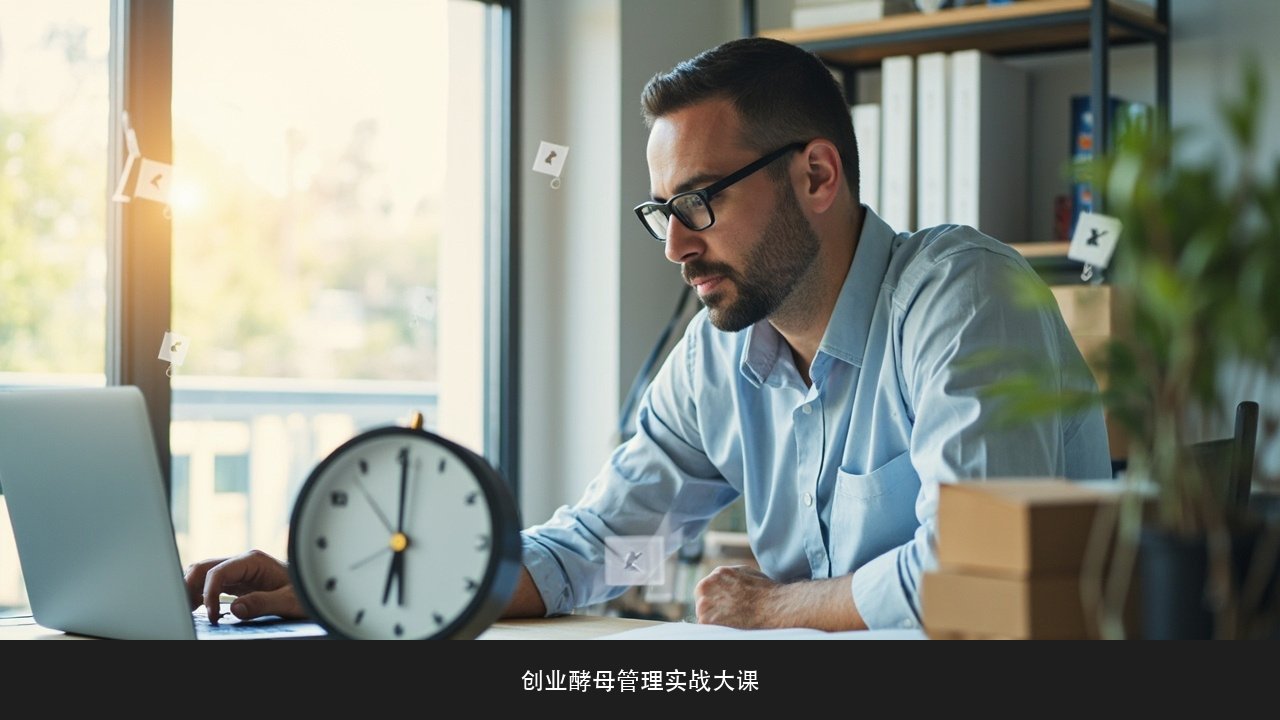 管理者每天很忙却没成果怎么破？创业酵母管理实战大课时间分配课题